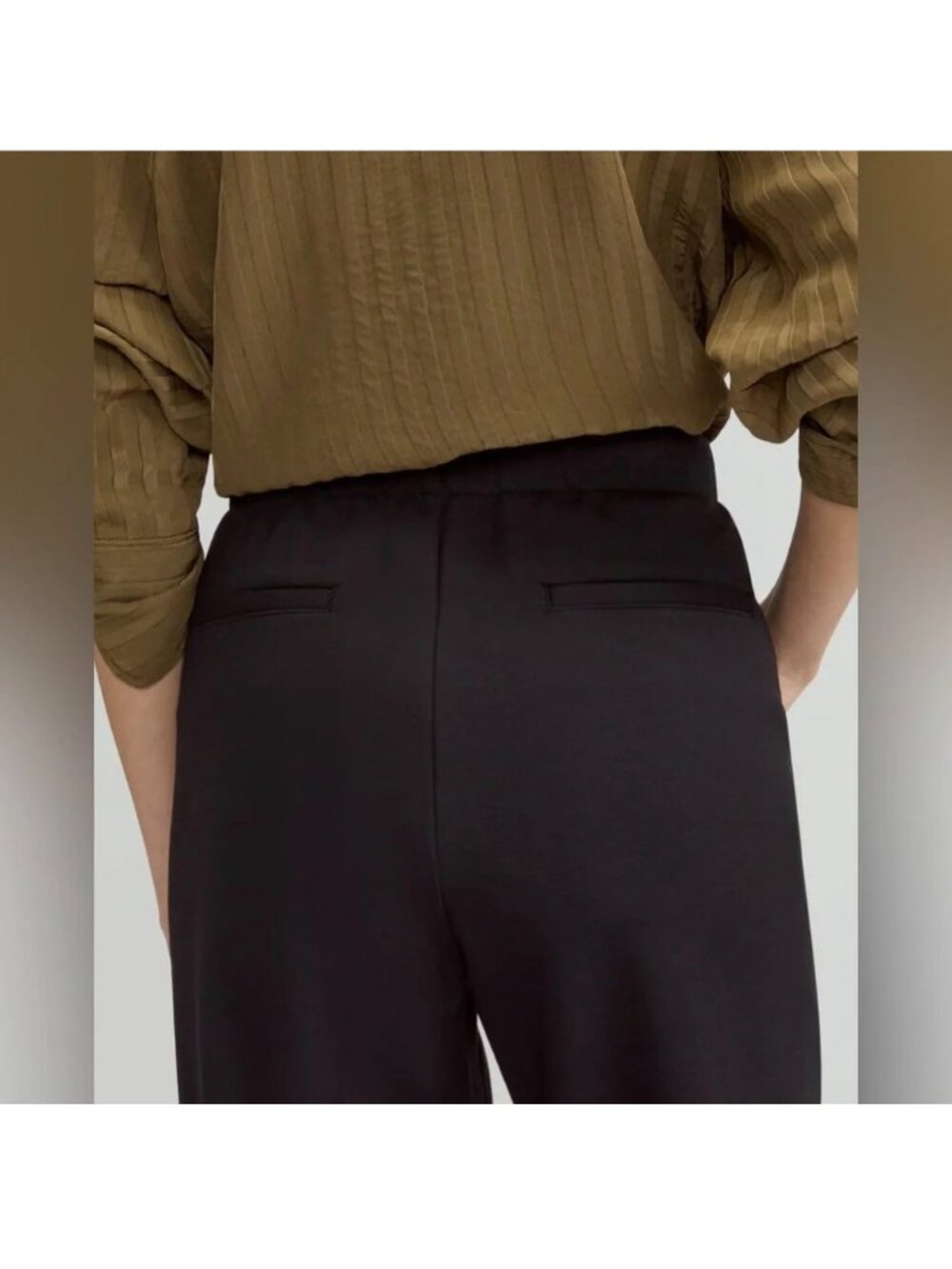 EVERLANE The Dream Pant in Black Small NEW! - Picture 2 of 16
